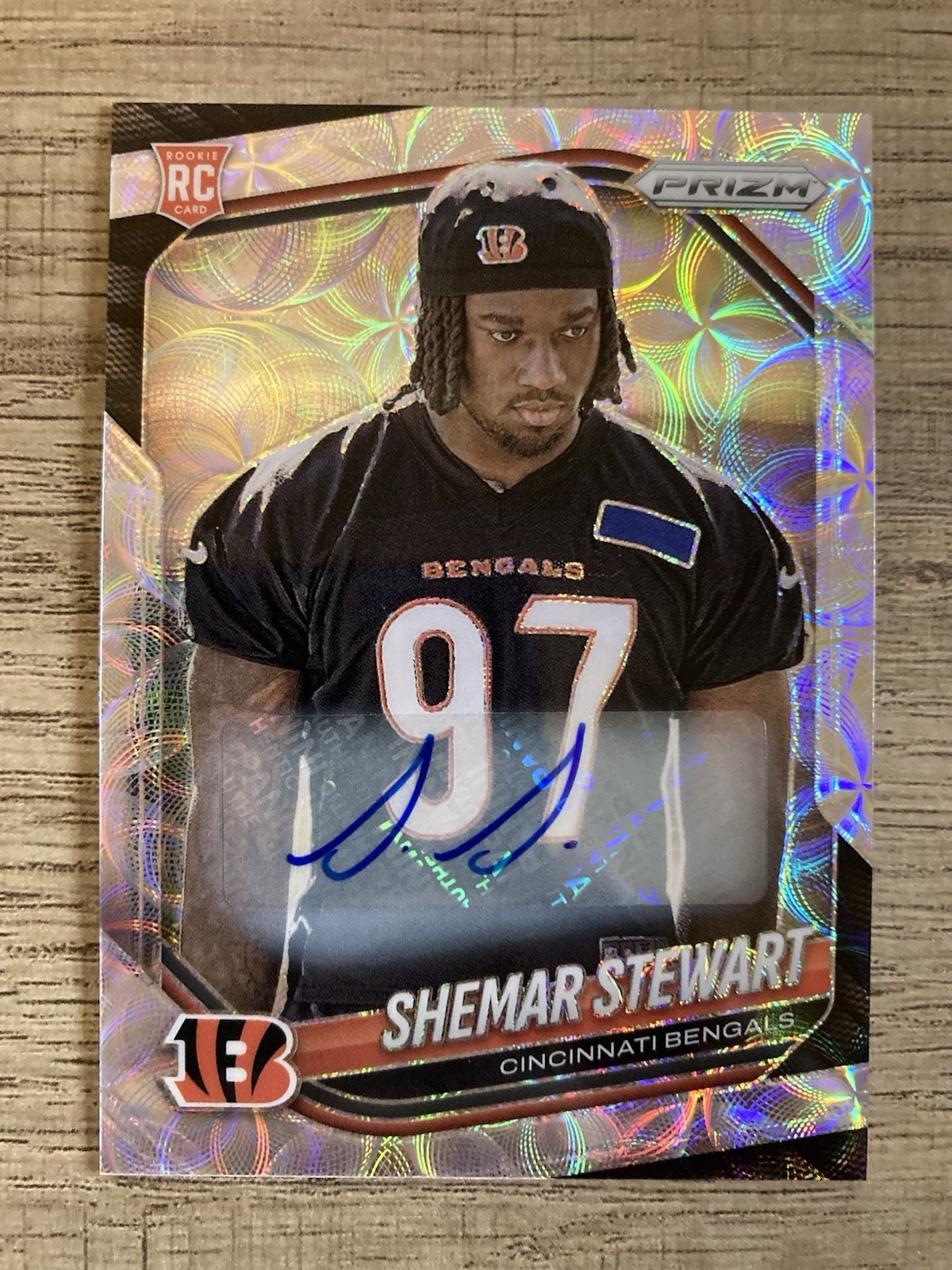 2025 Panini Prizm Shemar Stewart RC Rookie #344 Rookie Choice Auto /100
