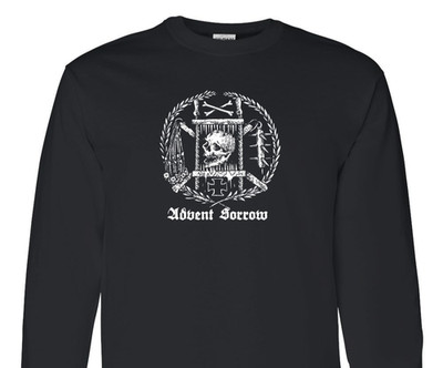 Advent Sorrow Long Sleeve T-Shirt black metal Austere Shining Deadspace