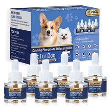 Dog Calming Diffuser Refills 6 Pack Pheromone Appeasing Pet Pheromones Refill...