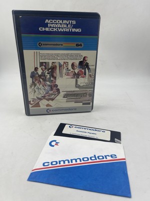 Accounts Payable/Checkwriting Commodore 64 C64 Software Manual