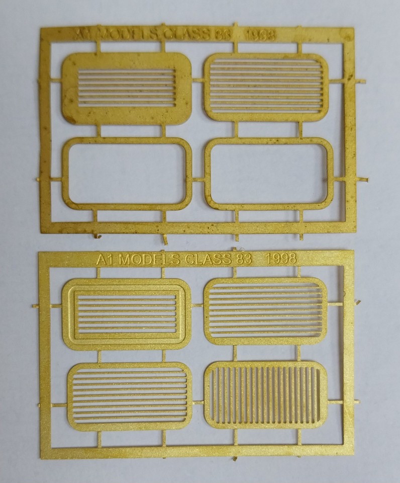 A1 MODELS DETAILING PARTS 00 4mm Scale Class 83 BODYSIDE GRILLES | eBay UK