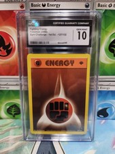 CGC 9 Fighting Energy 127/132 Energy Pokémon 2000 Gym Challenge - 1st Edition