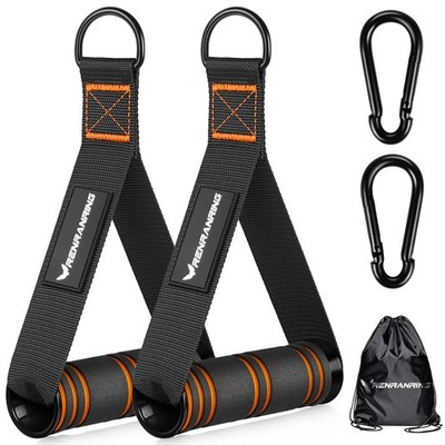 Gym Exercise Handles, Replacement Handle Attachments for Cable Machine Pulleys