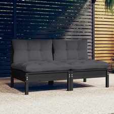 2-seater Garden Sofa, 2-seater Garden Sofas, Divano Da Giardino A 2 Posti vidaXL