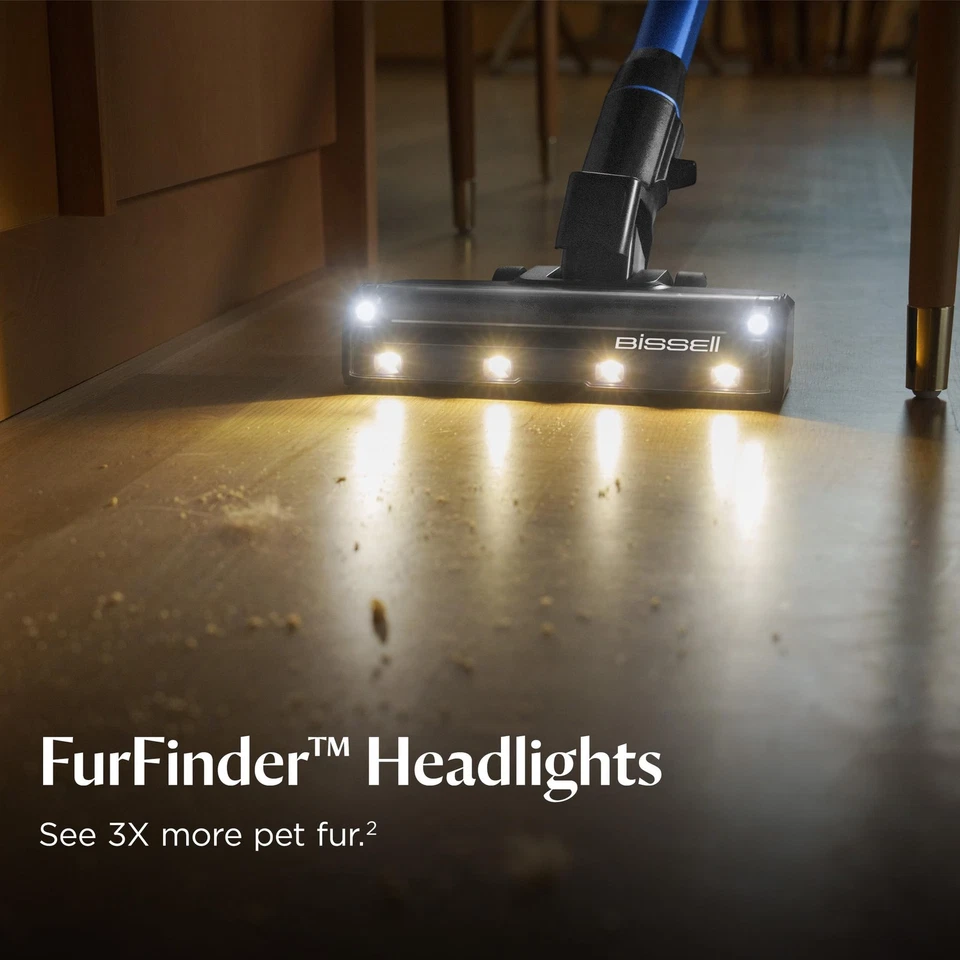 BISSELL PowerClean FurFinder 200W Cordless Vacuum, Rechargeable, 40 Min Battery - Image 4 of 4