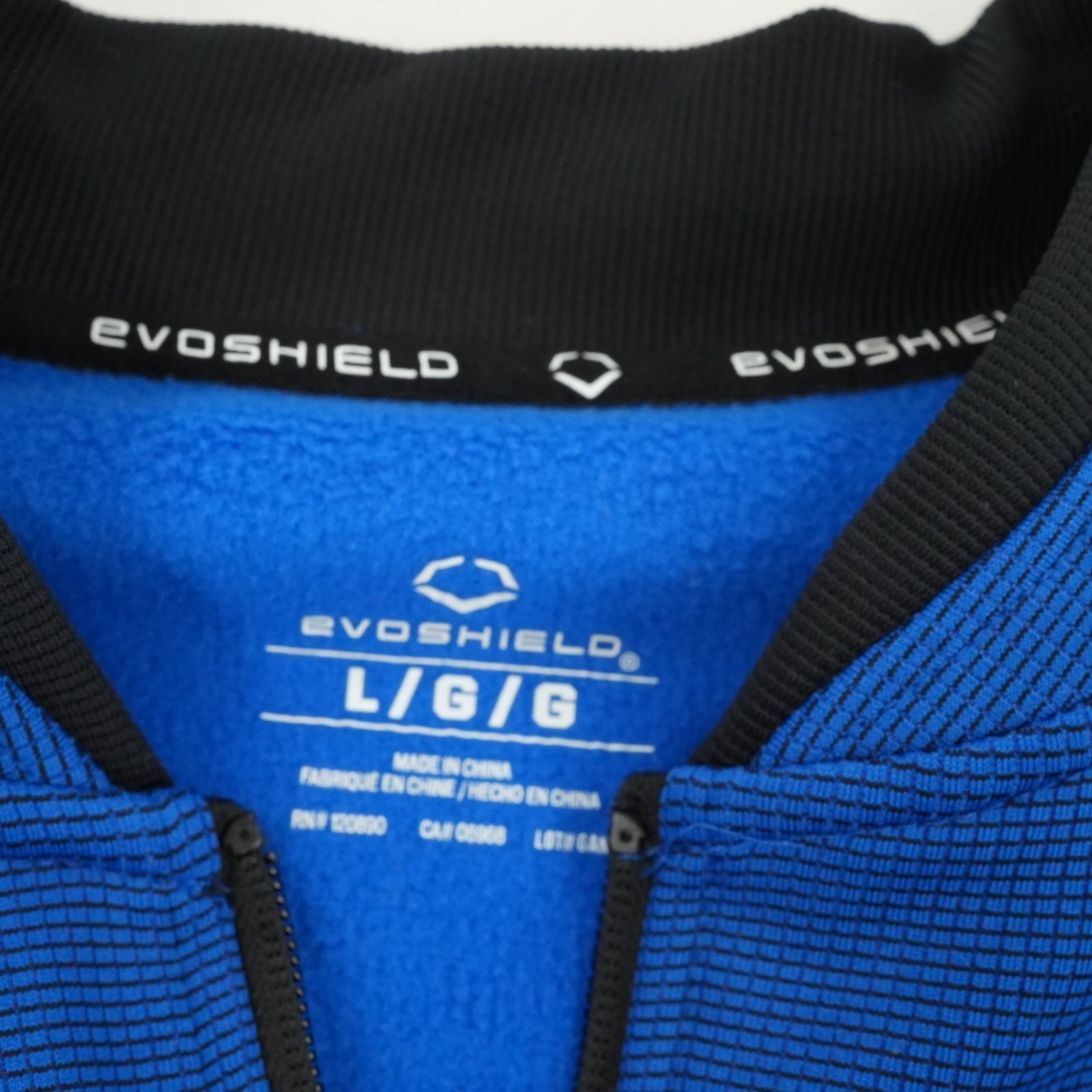 Evoshield Breakers Blue 1/4 Zip Pullover Cage Jac… - image 3