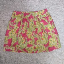 Lilly Pulitzer Pink Floater Seahorse Skirt Daiquiri 2