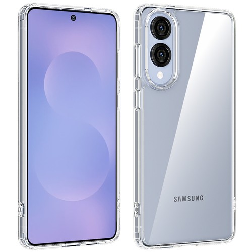 Case For Samsung Galaxy S25 edge 2025 Clear Shockproof Bumper Anti-Yellow Cover