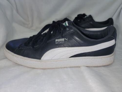 Puma Basket Classic Xxi Lace Up  Mens Black Sneak… - image 1