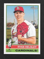 2025 Topps Heritage RYAN HELSLEY Bicentennial 029/200 -ST. LOUIS CARDINALS- #9