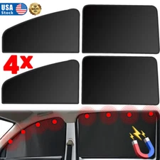 4PCS Car Sunshade Glare Blocking UV Protection Car Side Window Privacy Sunshade