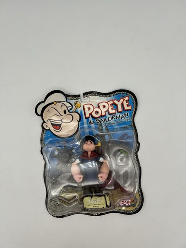 2001 Mezco Toyz Popeye the Sailor Man Vintage Action Figure with Telescope - Picture 3 of 16