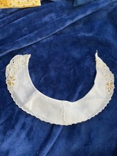 Vintage Cotton/Silk Beaded Collar Neck Piece