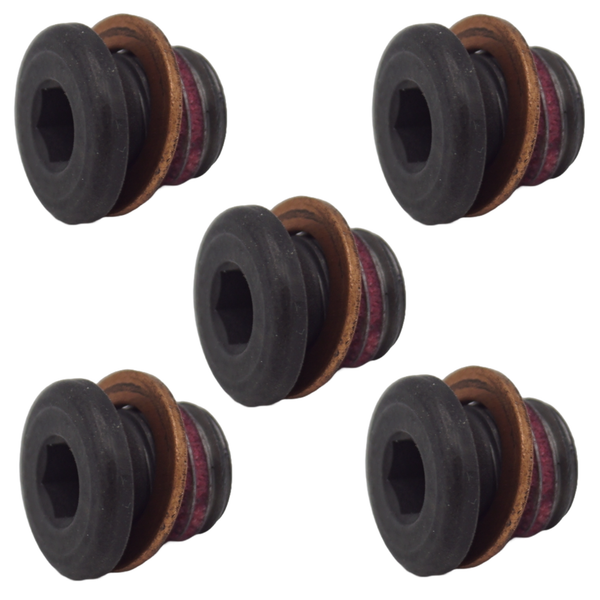 5 X You.S ÖLwanne Verschlussschraube M8X1,0 Mm FüR Mercedes S210 S211 S212 S213-image