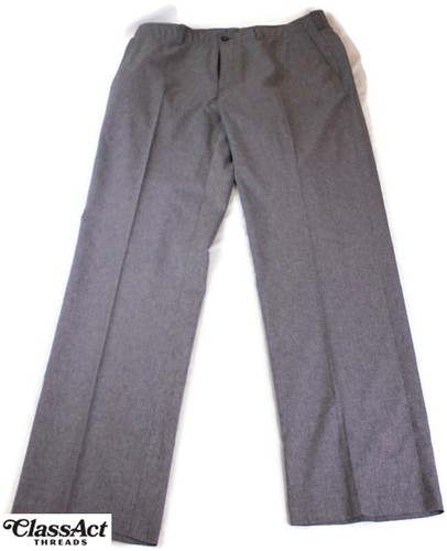 Ben Hogan graue Golfhose flach vorne Herren Polyester Mischung Stretch 34 Zoll x 32 Zoll - Bild 4 von 7