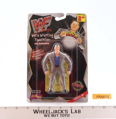Mr. McMahon Bend-Ems WWF 1999 Just Toys Wrestling ...