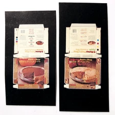 dollhouse miniature pie boxes Morton Pastry Shop Apple Pie Holiday Pumpkin Pie