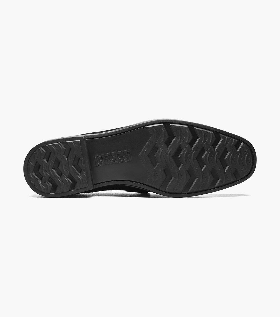 Stacy Adams Shoes Neville Moc Toe Bit Slip On Black Suede Size 10.5 — photo 2