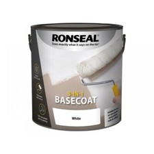 Ronseal 3in1 Basecoat Undercoat Covers Imperfections 2.5L