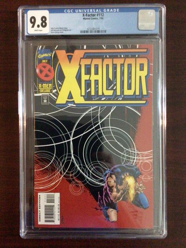 CGC 9.8 X-Factor 112 X-Men White Pages