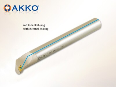 Akko A16M SDQCR 11 Boring Bar Ø16 with IK DCMT 11T3..