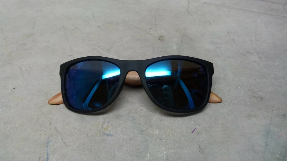 Очки солнцезащитные поляризованные Panama Jack SR1220 черные с полным ободком зеркальные линзы - Изображение 2 из 4