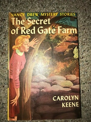 RARE VG+ bsrp PC print of Nancy Drew #6 Secret of Red Gate Farm see descriptions