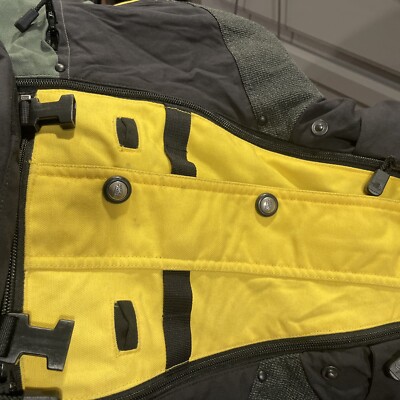 VTG North Face Extreme Ski Suit L Yellow Steep Tech 90s Scot