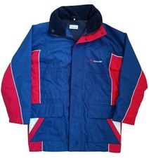 Team GB A1 Racing Motorsport Coat Jacket Union Jack Flag Rare Size Mens M / L