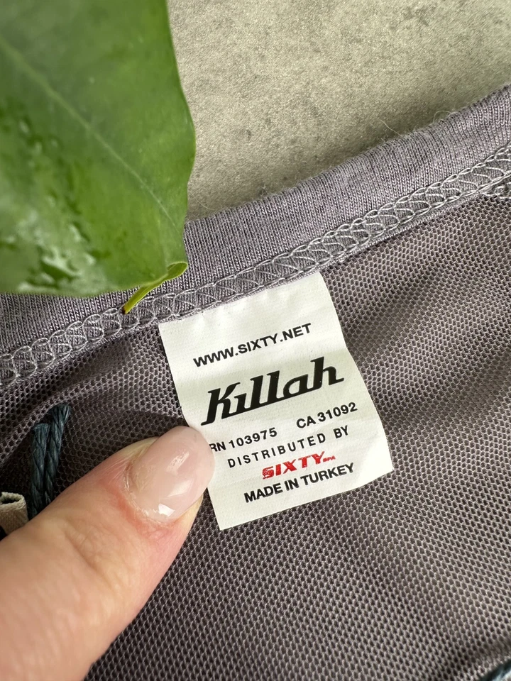 Camiseta estampada de malla The Killah para mujer talla M Foto 3 de 4