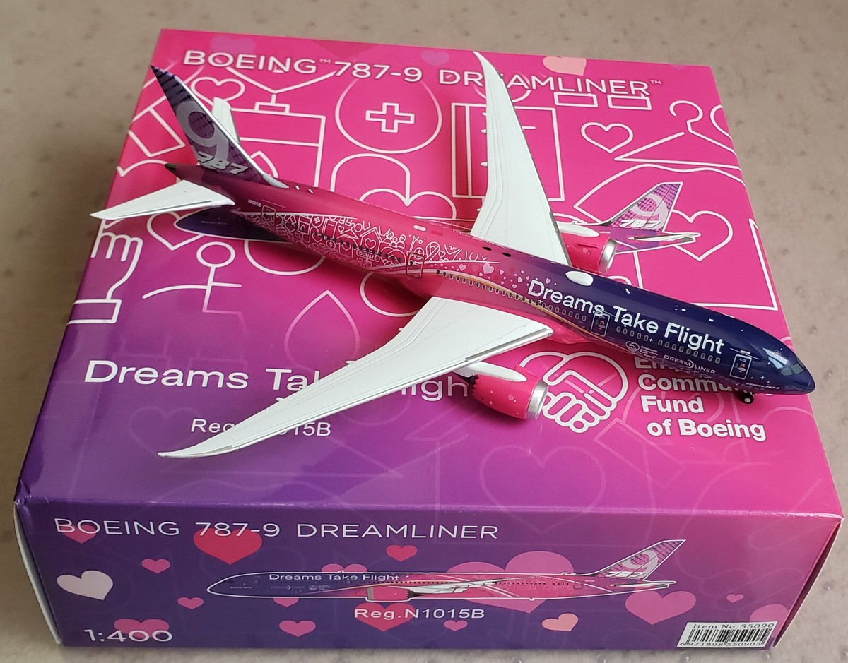 航空機・ヘリコプター 1/400 787-9 Dreams Take Flight N1015B NG Models Boeing 787-9 N1015B Dreams Take Flight 1:400 | eBay