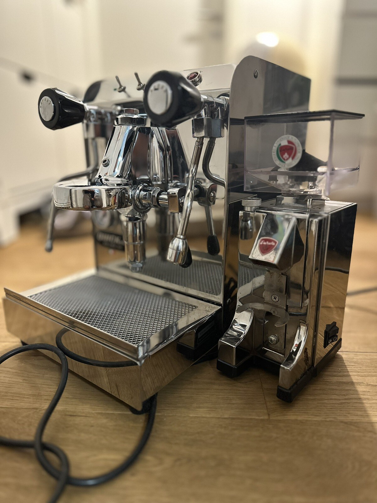 quickmill 0992 Zweikreiser Siebträger & Eureka Mignon Mühle