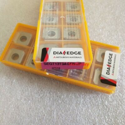 10PCS NEW SEGT13T3AGFN-JP HTI10 Carbide Inserts 10PC /BOX #F3*