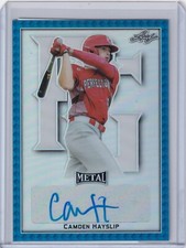 Camden Hayslip 2020 Leaf Perfect Game Plate & Proof Autos 1/1