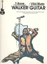 T-BONE WALKER VITAL BLUES GUITAR MUSIC BOOK NOTE FOR NOTE WITH TAB NEW ON SALE