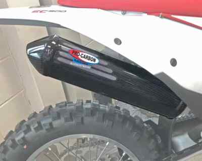 PRO CARBON AUSPUFF SCHALLDÄMPFER SCHUTZ SCHUTZ GAS GAS EC250 EC300 2022-2025