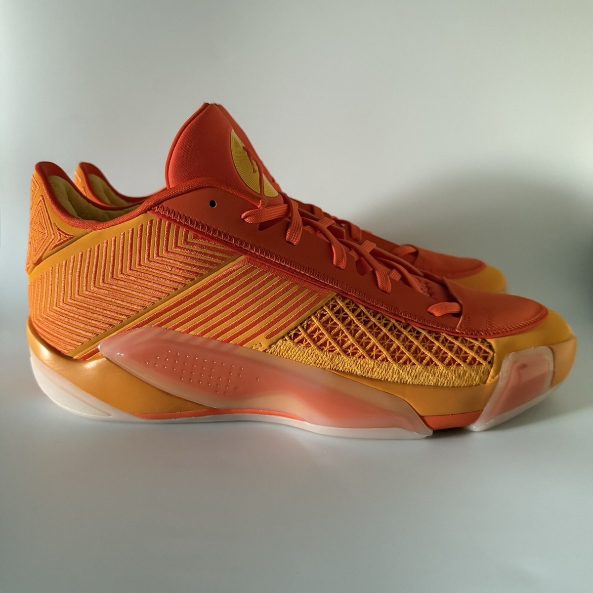 いおり Nike Air Jordan XXXVIII 38 Low Basketball Shoes Orange