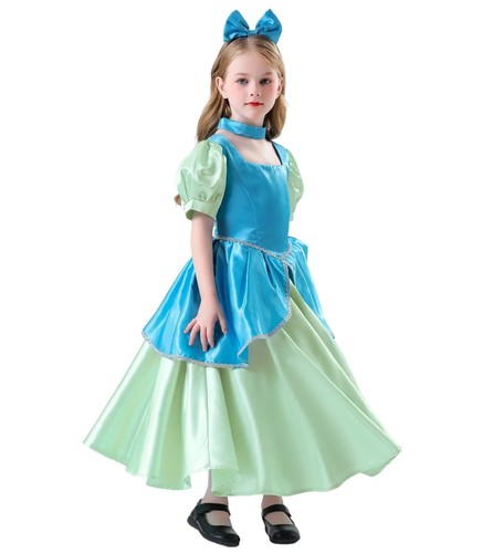 Adult Child Drizella Costume Princess Anastasia Girls Cosplay Halloween Costume - Picture 45 of 72