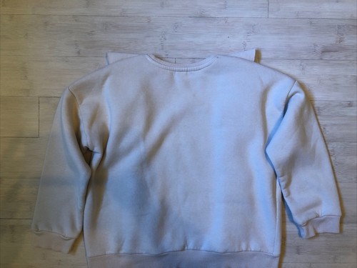 EUC Girls Kids On The Moon Sweatshirt Fleece Shirt Ruffle Top 8 - Picture 9 of 9