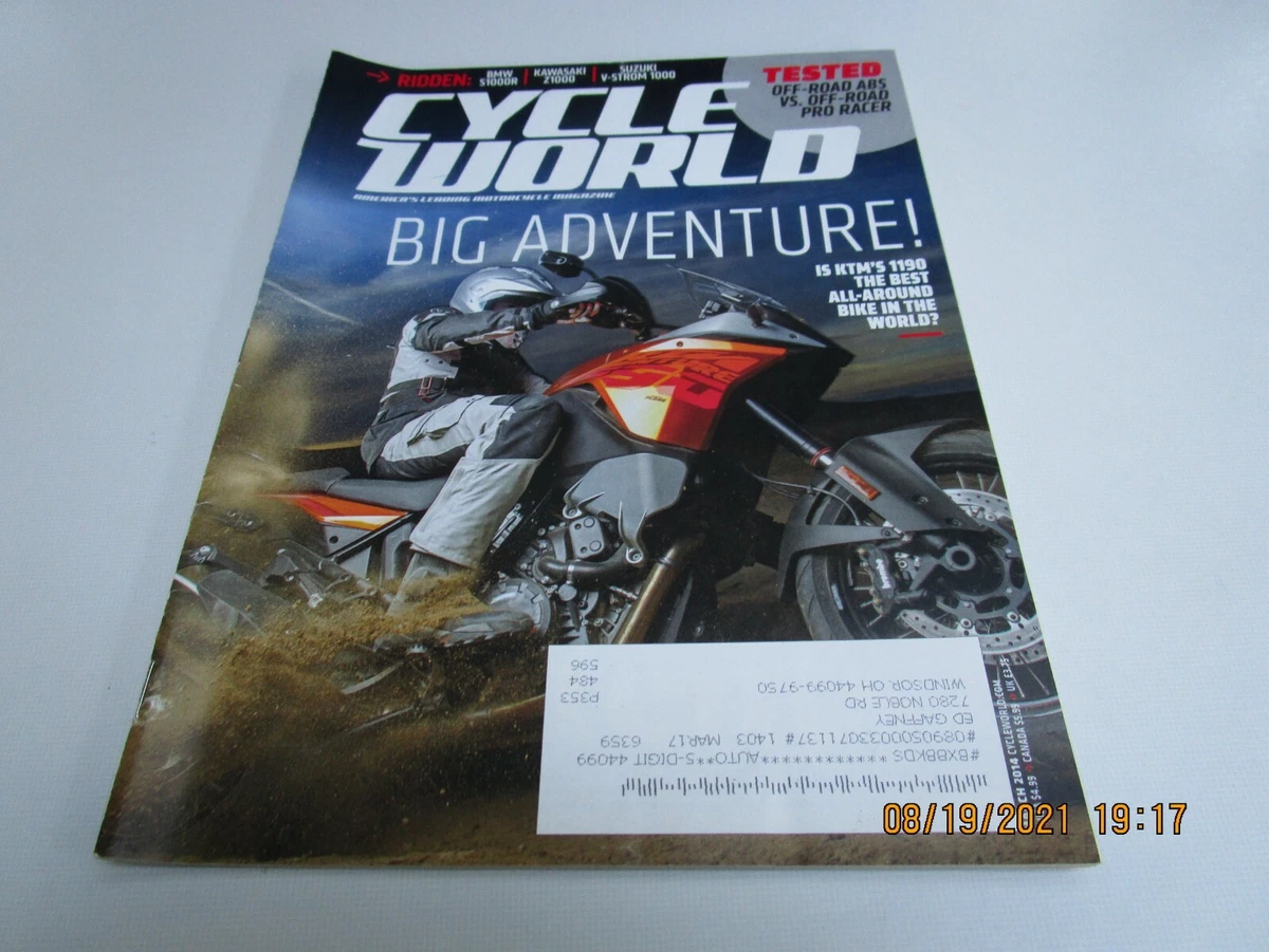 Cycle world on sale kevin cameron