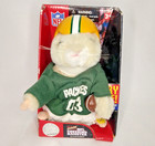 NFL Cheering Hamster Green Bay Packers 2003 Gemmy New in Box NRFB