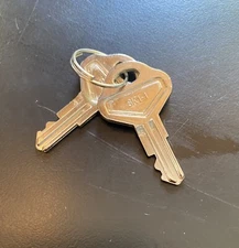 Sharp Cash Register Drawer Key SK1-1  XE-A202/203/301/303/212/213/ER-410/420