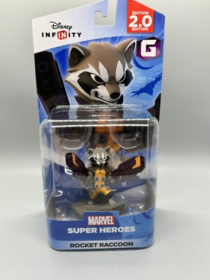 Disney Infinity 2.0 Rocket Raccoon Marvel Super Heroes Character Figure
