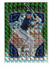 2021 Panini Mosaic #P5 Christian Yelich Producers Green  PRIZM