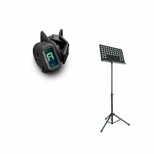 ZOUNDHOUSE Beginner Bundle 24: Orchestra Stand + Clip-On Tuner / Black