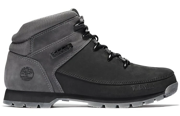 Timberland Men's Euro Sprint Leather Hiker Boots Wheat  Black Gray A1NHJ - Image 3 of 4