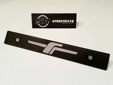 Billet Aluminum License Plate Delete with Custom Fill Laser Engraved Logo G