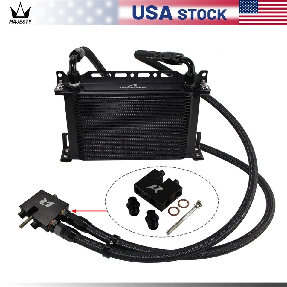 25 Row Oil Cooler Kit For BMW 3 Series N54 135 135i E82 335 335i E90 E92 E93 Foto 2 de 4