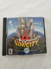 SimCity CD 4 Jewel Case (PC, 2002) 2-CD EA Games
