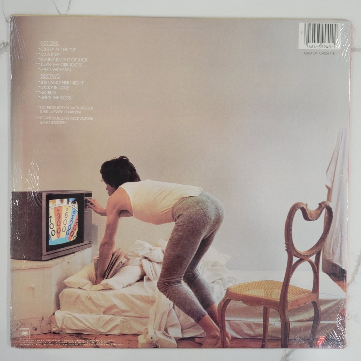 Mick Jagger - She's The Boss Vinyl LP - 1985 - EX Condition